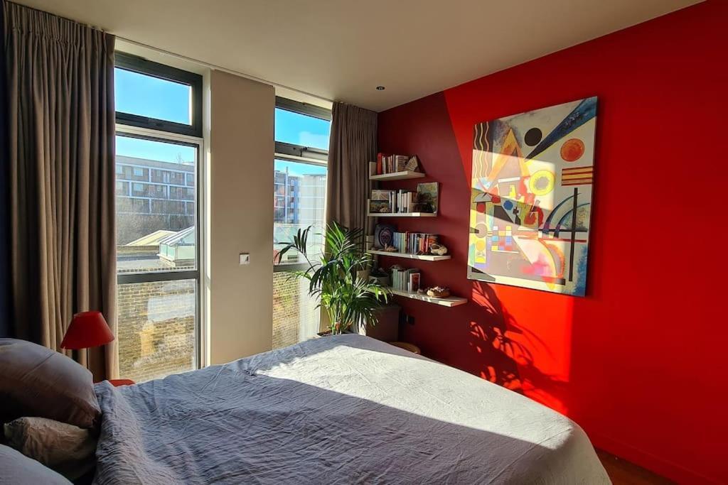 شقة Luxurious Flat Sunny, Quiet, Design, Lift, Balcony لندن المظهر الخارجي الصورة